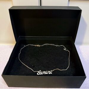 Forever 21 Zodiac sign Silver Y2K Gemini necklace.